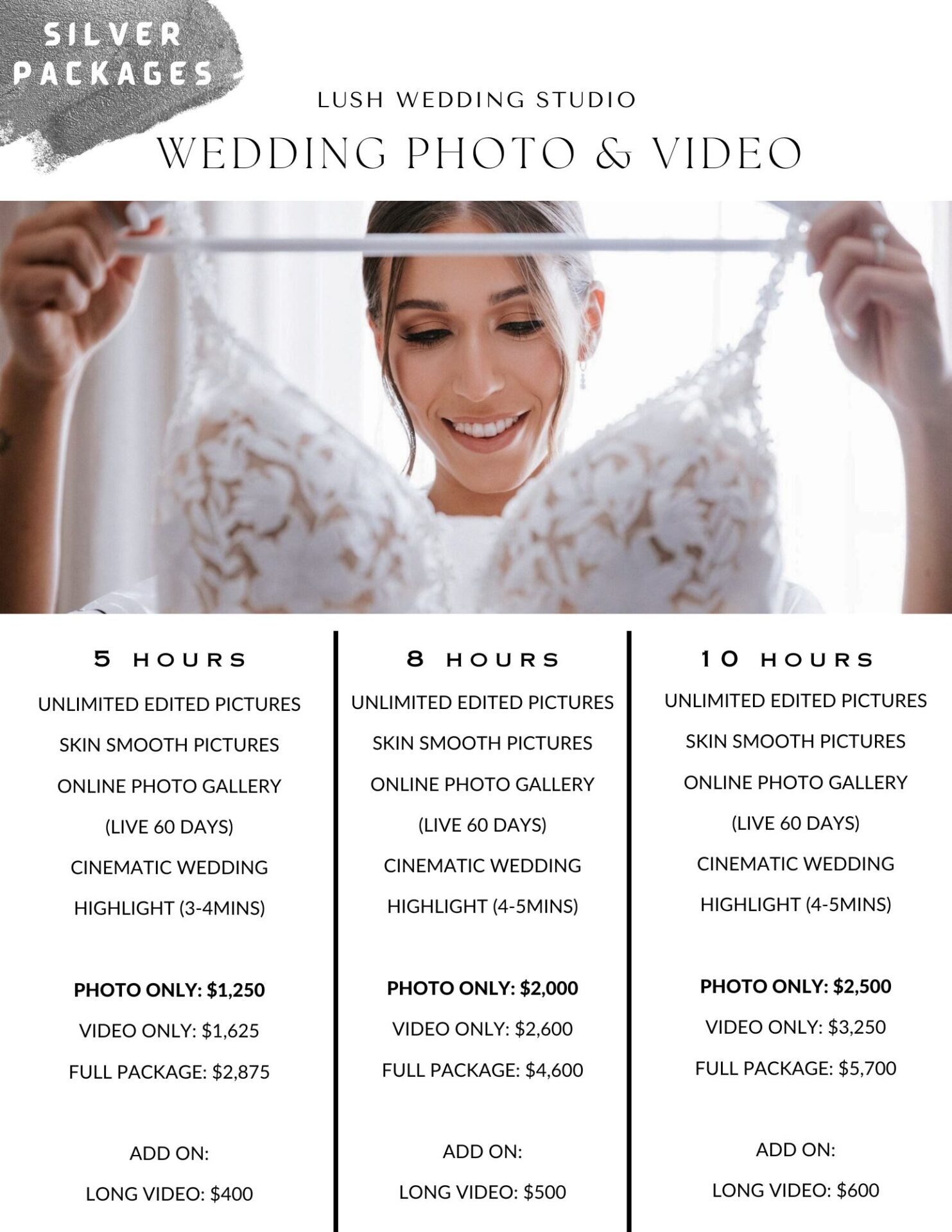 Spring 2024 Photography Packages For Weddings Image to u